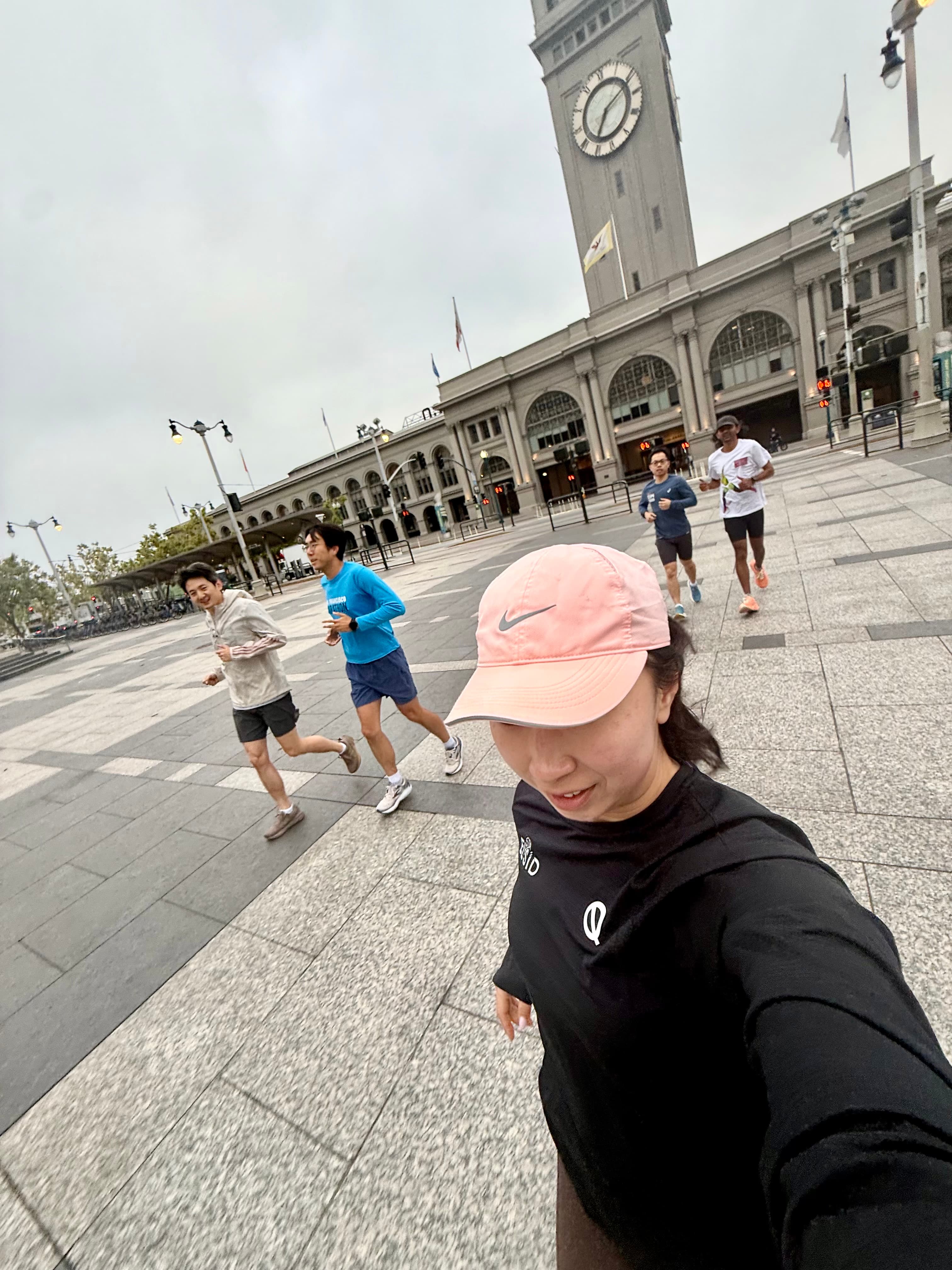 Friday run at the Ferry Building